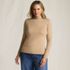Women's Lightweight Jersey Skimming Long Sleeve Turtleneck, alternative image