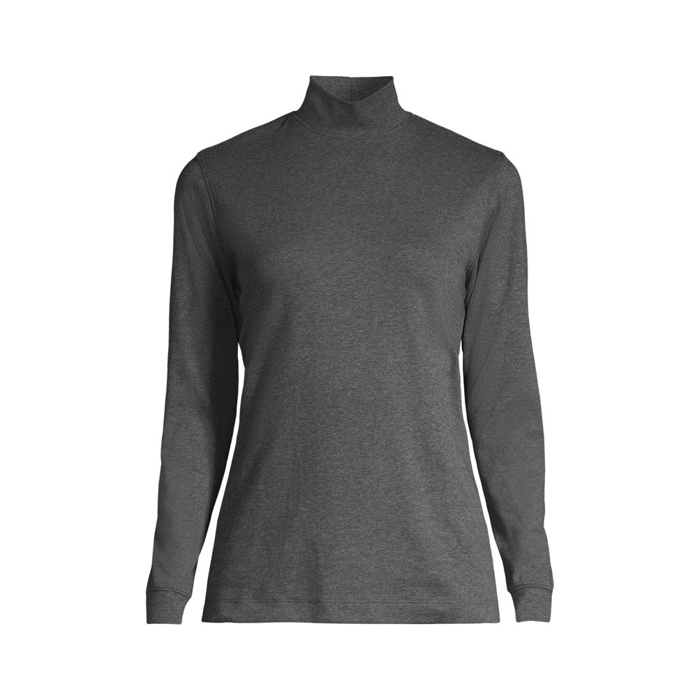 Lands end 2025 women's mock turtleneck