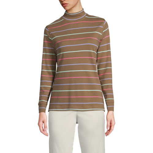 Landsend mock turtleneck best sale