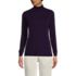 Women's Relaxed Cotton Long Sleeve Mock Turtleneck, Front