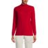 Women's Relaxed Cotton Long Sleeve Mock Turtleneck, Front