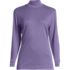Women's Relaxed Cotton Long Sleeve Mock Turtleneck, Front