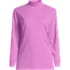 Women's Relaxed Cotton Long Sleeve Mock Turtleneck, Front