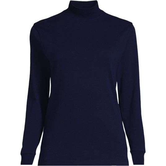 Plus Size Mock Turtlenecks | Lands' End