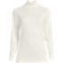 Women's Relaxed Cotton Long Sleeve Mock Turtleneck, Front