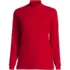 Women's Relaxed Cotton Long Sleeve Mock Turtleneck, Front