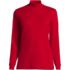 Women's Relaxed Cotton Long Sleeve Mock Turtleneck, Front