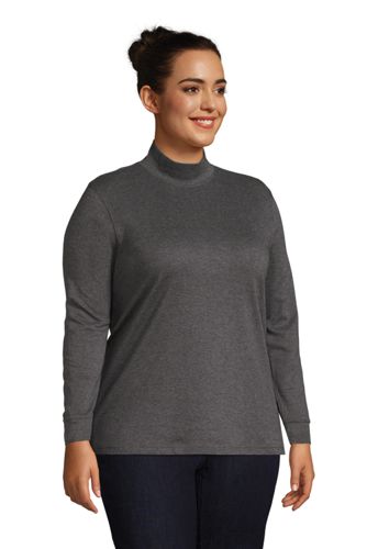 Plus size mock on sale turtleneck