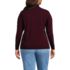 Women's Plus Size Relaxed Cotton Long Sleeve Mock Turtleneck, Back