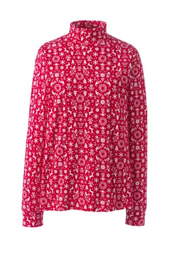 Women's Cotton Interlock Polo Neck 