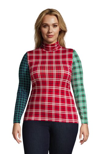 Women's Red Turtlenecks