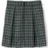 Little Girls Plaid Top of Knee Pleat Skort, Back