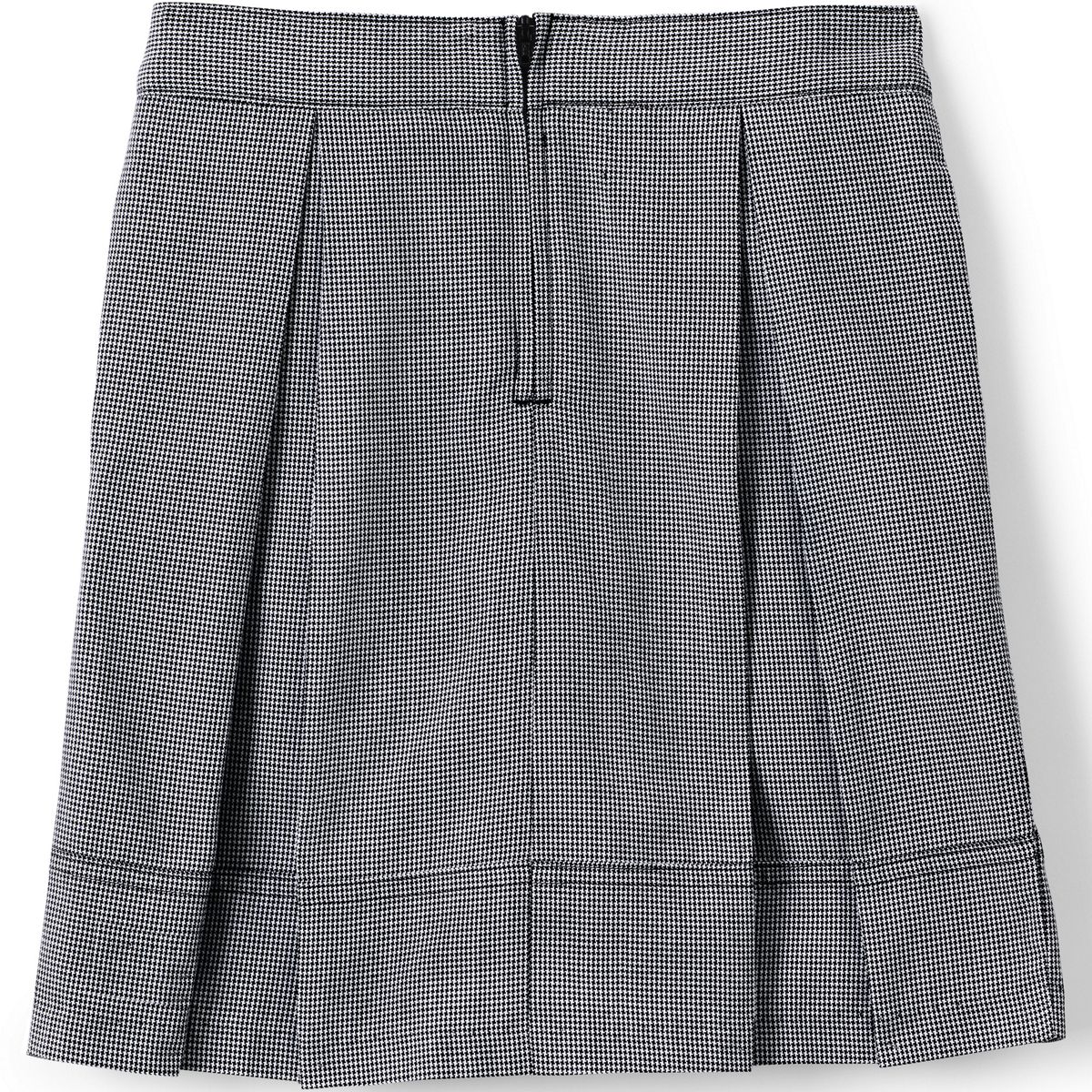 School Uniform Girls Plaid Top of Knee Pleat Skort