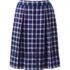 Women's Plaid Skort Top of Knee, Front