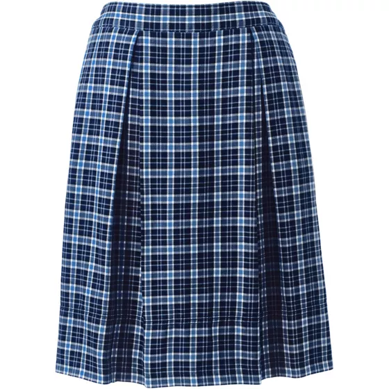 Women's Plaid Skort Top of Knee - primary