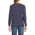 Women's Relaxed Supima Cotton Long Sleeve Crew Neck T-Shirt, Back