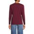 Women's Relaxed Supima Cotton Long Sleeve Crew Neck T-Shirt, Back