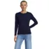 Supima Cotton Long Sleeve Crewneck T-Shirt, Front