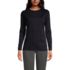 Women's Relaxed Supima Cotton Long Sleeve Crew Neck T-Shirt, Front