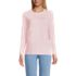 Women's Relaxed Supima Cotton Long Sleeve Crew Neck T-Shirt, Front