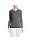 Le T-Shirt Supima® Ras-de-Cou Manches Longues, Femme Stature Standard image number 0