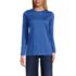 Women's Relaxed Supima Cotton Long Sleeve Crew Neck T-Shirt, Front