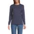 Women's Relaxed Supima Cotton Long Sleeve Crew Neck T-Shirt, Front