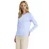 Supima Cotton Long Sleeve Crewneck T-Shirt, Front