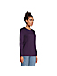 Le T-Shirt Supima® Ras-de-Cou Manches Longues, Femme Stature Standard