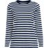 Plus Size Supima Cotton Long Sleeve Crewneck T-Shirt, Front