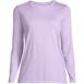 Women's Relaxed Supima Cotton Long Sleeve Crew Neck T-Shirt, Front