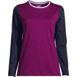 Women's Relaxed Supima Cotton Long Sleeve Crew Neck T-Shirt, Front