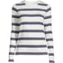 Plus Size Supima Cotton Long Sleeve Crewneck T-Shirt, Front