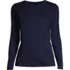 Supima Cotton Long Sleeve Crewneck T-Shirt, Front