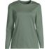 Women's Relaxed Supima Cotton Long Sleeve Crew Neck T-Shirt, Front