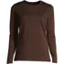 Supima Cotton Long Sleeve Crewneck T-Shirt, Front