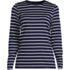Women's Relaxed Supima Cotton Long Sleeve Crew Neck T-Shirt, Front