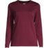 Women's Relaxed Supima Cotton Long Sleeve Crew Neck T-Shirt, Front