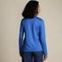 Women's Relaxed Supima Cotton Long Sleeve Crew Neck T-Shirt, Back