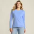 Supima Cotton Long Sleeve Crewneck T-Shirt, Front