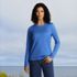 Supima Cotton Long Sleeve Crewneck T-Shirt, alternative image