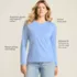 Supima Cotton Long Sleeve Crewneck T-Shirt, alternative image