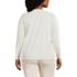 Women's Plus Size Relaxed Supima Cotton Long Sleeve Crew Neck T-Shirt, Back