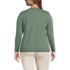 Women's Plus Size Relaxed Supima Cotton Long Sleeve Crew Neck T-Shirt, Back