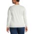 Women's Plus Size Relaxed Supima Cotton Long Sleeve Crew Neck T-Shirt, Back
