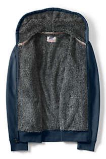 Men's Serious Sweats Full Zip Sherpa Fleece Hoodie, alternative image
