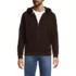 Men's Serious Sweats Full Zip Sherpa Fleece Hoodie, Front