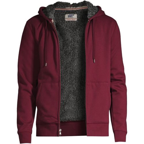 Lands end hot sale fleece hoodie