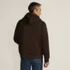 Men's Serious Sweats Full Zip Sherpa Fleece Hoodie, Back