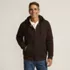 Men's Serious Sweats Full Zip Sherpa Fleece Hoodie, Front